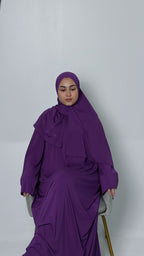 Flow Abaya Lilac