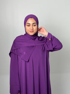 Flow Abaya Lilac
